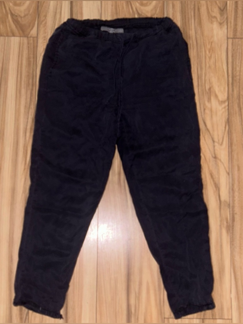 Thread & Supply Black Track Jogger Pants